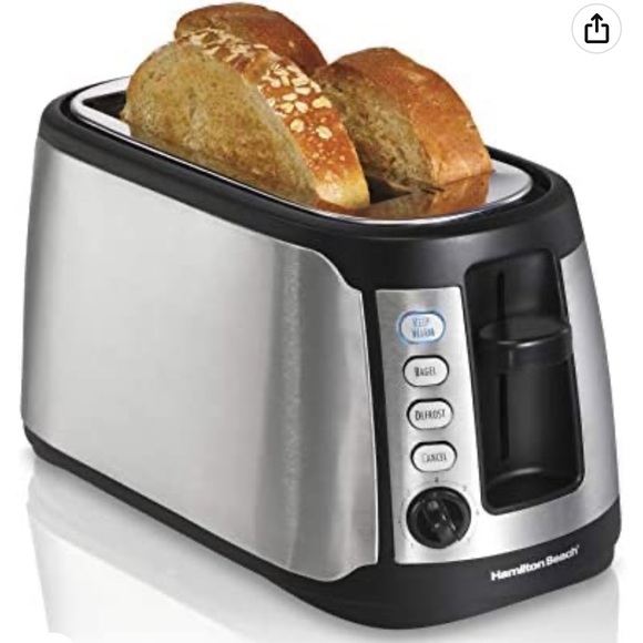 Hamilton Beach Kitchen Hamilton Beach Extra Wide 4slice Toaster
